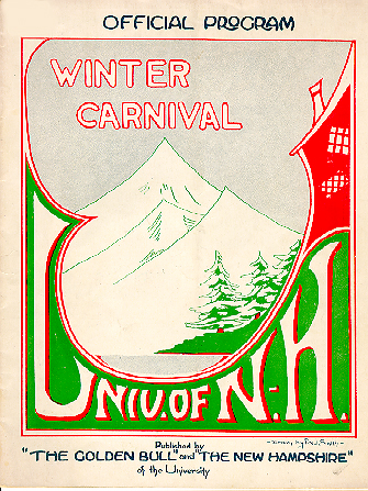 Winter Carnival program cover