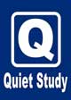 Quiet Study sign used to indicate areas for quiet study