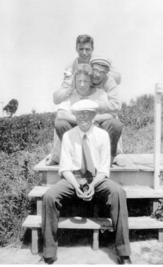 Prof. C. Floyd Jackson with students