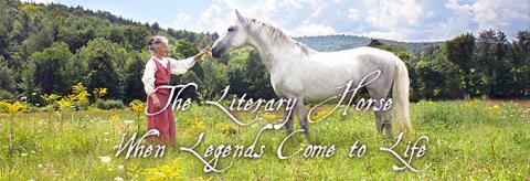 The Literary Horse image of a woman and a horse