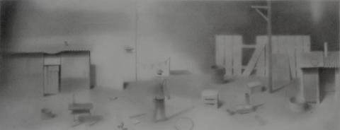 drawing titled, The Property of Old Jones by Craig Hood