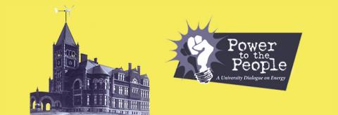 UNH Unplugged poster featuring Thompson hall