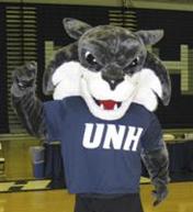 UNH Athletics mascot, Gnarlz, 2008