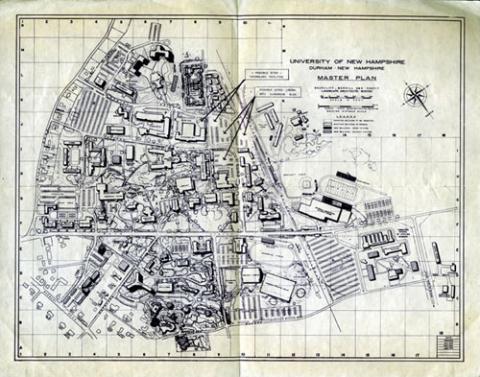 Campus Master Plan, circa 1975