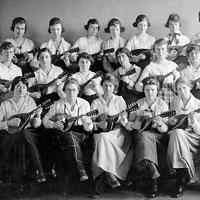 Girls' Mandolin Club, 1919