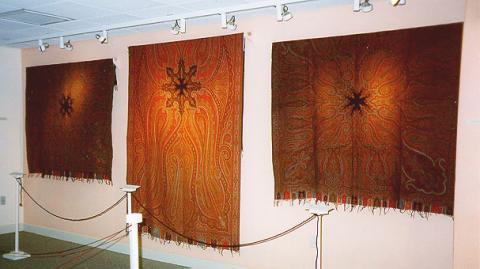 Shawls in the UNH Museum
