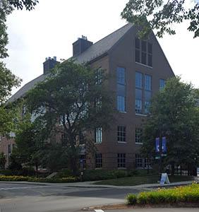 Holloway Commons, taken from across Main Street, July 2016.