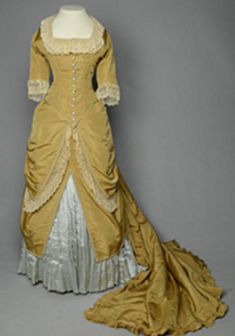 woman's dress for decoration only